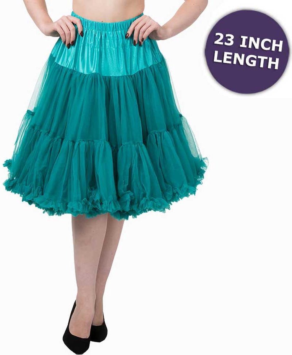 Dancing Days - Starlite Petticoat - Vintage - M/L - Groen