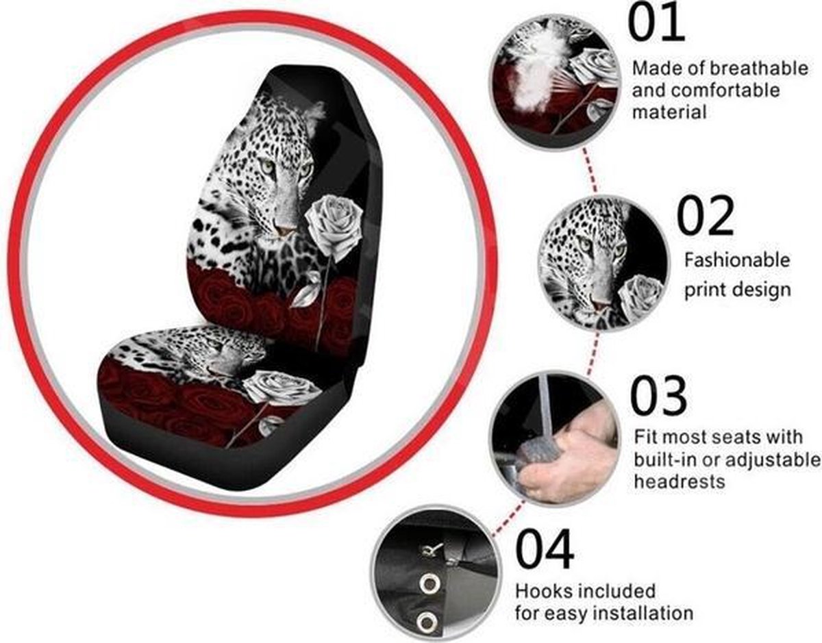 Auto stoelbekleding Robusto geschikt voor Nissan Qashqai/Qashqai 2 I