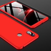 GKK Three Stage Splicing Full Coverage PC Case voor Xiaomi Mi Max 3 (rood)