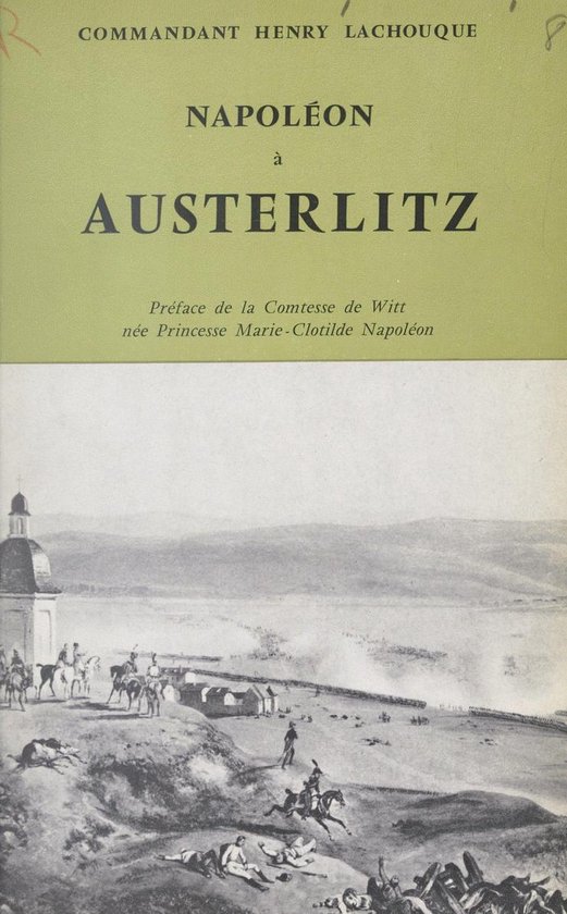 Napoléon à Austerlitz - cover