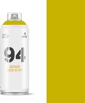 MTN94 Yosemite Yellow Spray Paint - 400 ml basse pression et finition mate