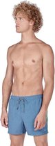 Heren zwembroek opalblue melange | Beach shorts | XL
