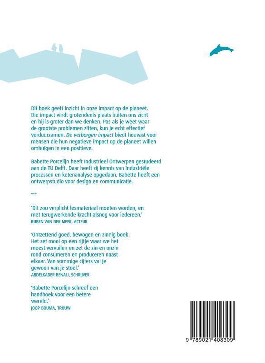 De verborgen impact - back cover