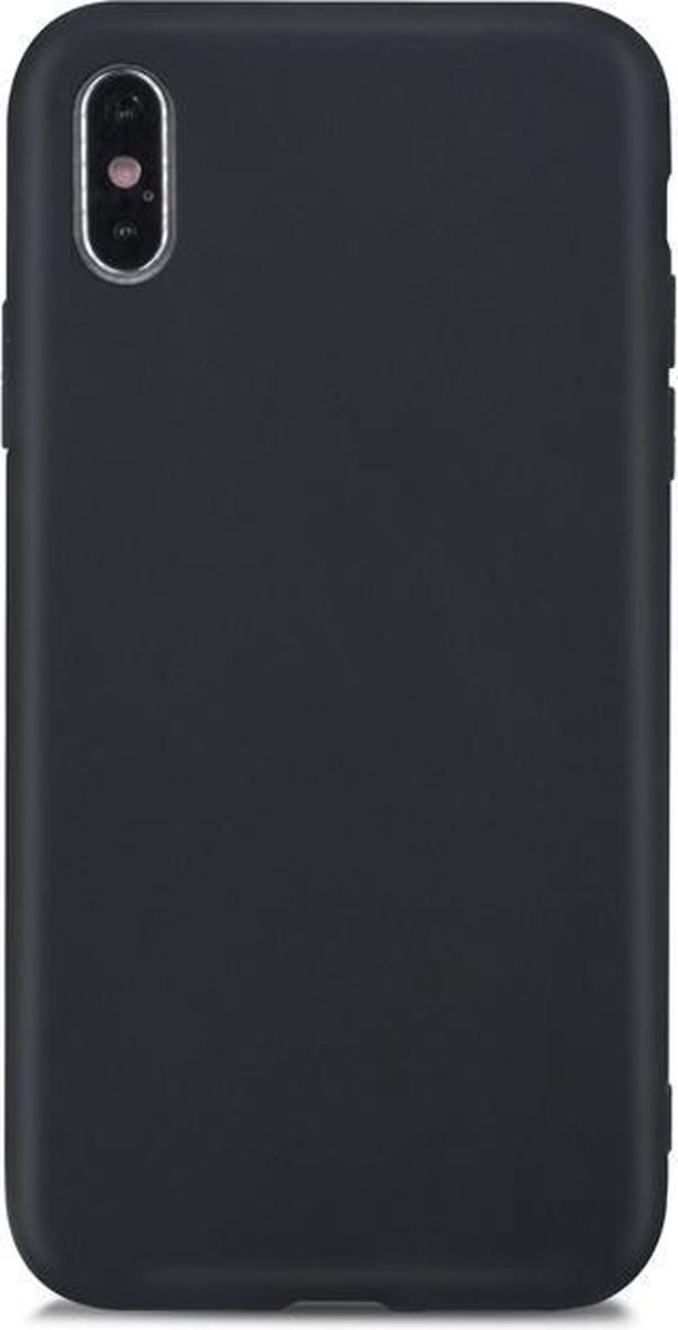 Backcover hoesje voor Apple iPhone Xs Max - Zwart- 8719273277836