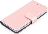 Roze hoesje Nokia 7 Plus - Book Case - Pasjeshouder - Magneetsluiting