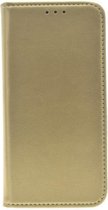 Goud hoesje voor iPhone X-Xs - Book Case - Pasjeshouder - Magneetsluiting