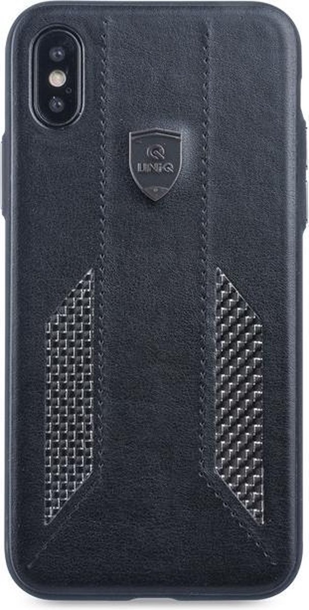 Backcover hoesje voor Apple iPhone X- Apple iPhone Xs - Zwart- 8719273284216