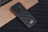UNIQ Accessory Galaxy S9 Kunstleer Hard Case Back cover - Zwart (G960)- 8719273285244
