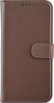 Bruin hoesje Huawei P Smart Plus (2019) Book Case - Pasjeshouder - Magneetsluiting