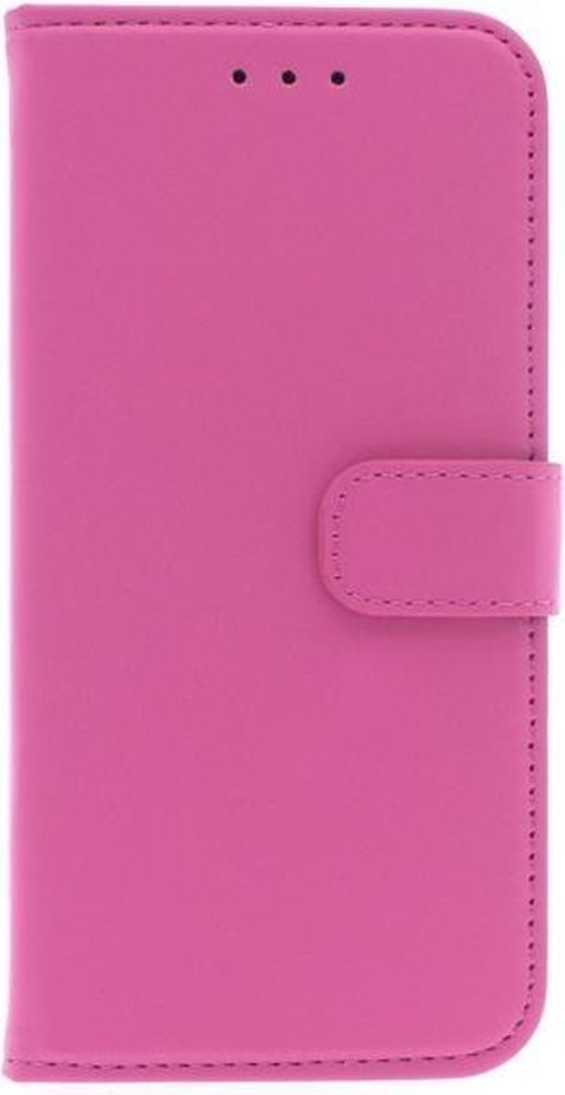 Roze hoesje voor Huawei P20 - Book Case - Pasjeshouder - Magneetsluiting