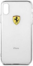 Transparant Ferrari Backcover hoesje voor iPhone XR - Shockproof