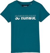 SCHURQUE GRIJSGROEN T-SHIRT KIDS