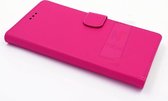 Roze hoesje voor Huawei P9 - Book Case - Pasjeshouder - Magneetsluiting