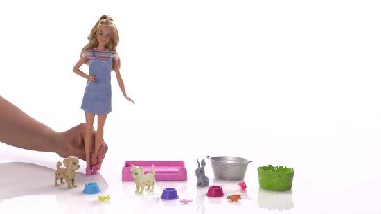 Barbie Huisdierenwassalon Speelset - Barbiepop | bol.com