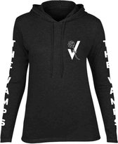 The Vamps Longsleeve top -XL- Rosebud Zwart
