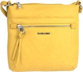 Schoudertas - Crossbody tas David Jones - Geel -6214-2