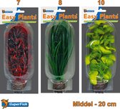 Easy Plants Aquarium kunst planten middel (Combinatieset 1)