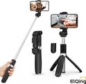 Selfie Stick Universeel - Tripod - 3in1 SelfieStick - Bluetooth - Met Afstandsbediening - Alle Telefoons - Statief - Vlogs - iPhone - Samsung - 360° Draaibaar - 3 in 1