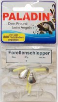 Forellenschlepper goud Gr.6 / 10 x SB2