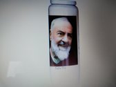 9-dagen Brander Wit  Padre Pio 6.8x18cmfr- Avec Priere