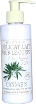 Hydraterende Bodymilk met CBD Cannabis Extract - 200 ml - voor optimale hydratatie, bescherming en versoepelt en verzorgt de huid.