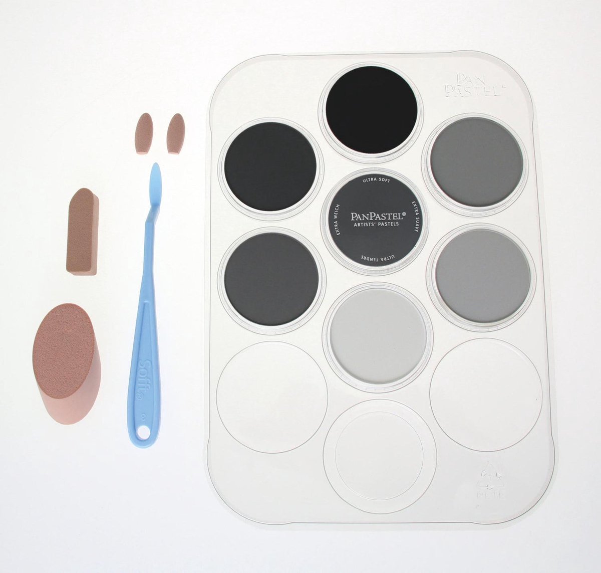 PanPastel - Grey Scale Starter Kit (7)
