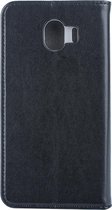 Zwart hoesje Samsung Galaxy J4 (2018) - Book Case - Pasjeshouder - Magneetsluiting (J400F)