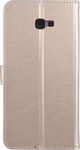 Goud hoesje Samsung Galaxy J4 Plus (2018) Book Case - Pasjeshouder - Magneetsluiting (J415F)