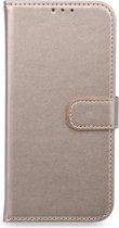 Goud hoesje Samsung Galaxy J6 (2017) Book Case - Pasjeshouder - Magneetsluiting (J600F)