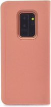 Samsung S9+ Clear View Standing Cover -Roze