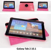 Samsung Galaxy Tab 2 10.1 Draaibare tablethoes Roze voor bescherming van tablet (P5110)
