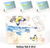 Samsung Galaxy Tab 3 10.1 Smart Tablethoes Print voor bescherming van tablet (P5210)- 8719273119686