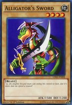Alligator's Sword Yu-Gi-Oh - LDK2 – Yu Gi Oh cards – Yu Gi Oh kaarten – Common versie – In kaarthouder!