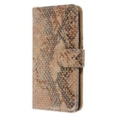 UNIQ Accessory Goud Slangenleer hoesje voor iPhone Xs Max - Book Case