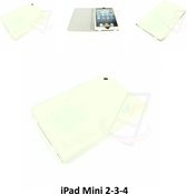 Apple iPad Mini 2-3 Wit Smart Case - Book Case Tablethoes- 8719273000540