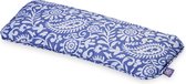 Gaiam Yoga oogkussen - Blauw/wit