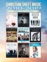 Christian Sheet Music 2010-2019 - 40 Favorites from the Last Decade Arranged for Piano/Vocal/Guitar