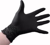 Nitril Handschoenen zwart  XL 100 stuks