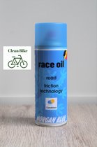 Race Oil Morgan Blue 400cc - smeermiddel racefiets- kettingolie- kettingbescherming- fietsonderhoud - kettingonderhoud - ebike smeren
