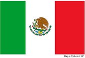 Vlag Mexico | Mexicaanse vlag 150x90cm