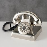 Telefoon - Decoratie - Zilver - 18cm - Aluminium