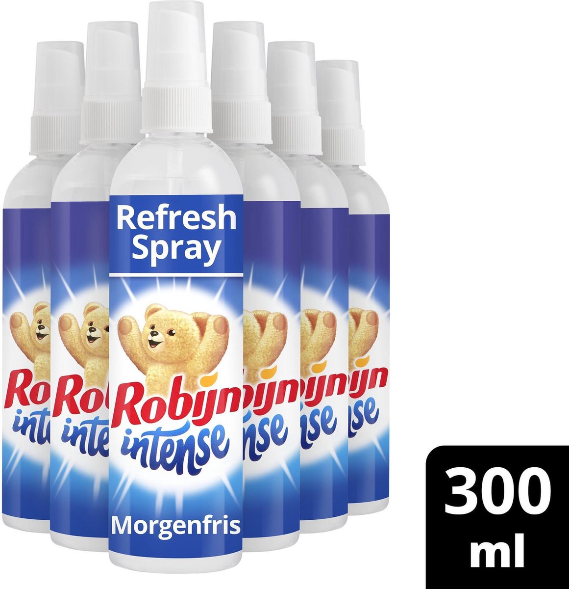 Robijn Morgenfris Refresh Spray Textielverfrisser - 6 x 300 ml -  Voordeelverpakking | bol.com