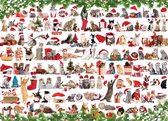 Puzzel 1000 stukjes - Holiday Cats