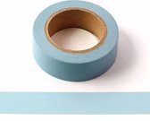 Washi tape - lichtblauw | 15mm x 10m