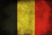 Wandbord - Belgische Nationale Vlag