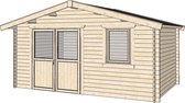 Blokhut Friesland, wanddikte 28 mm 450x250 cm