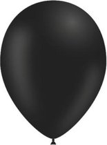 Zwarte Ballonnen - 12 stuks