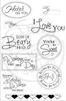 Clear stamps » Stamp Fairy » Sf1113 Clear stamp Sentiments