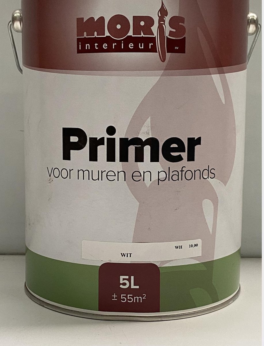 Moris interieur primer voor muren en plafond5lwit
