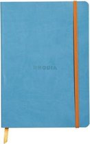 Rhodia Turquoise Softcover Journal gelineerd